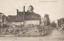 Rue du Moulin en ruines