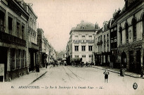 Rue de Dunkerque et magasin de pianos et orgues