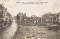 Grand'Place et ruines de l'hôtel de ville