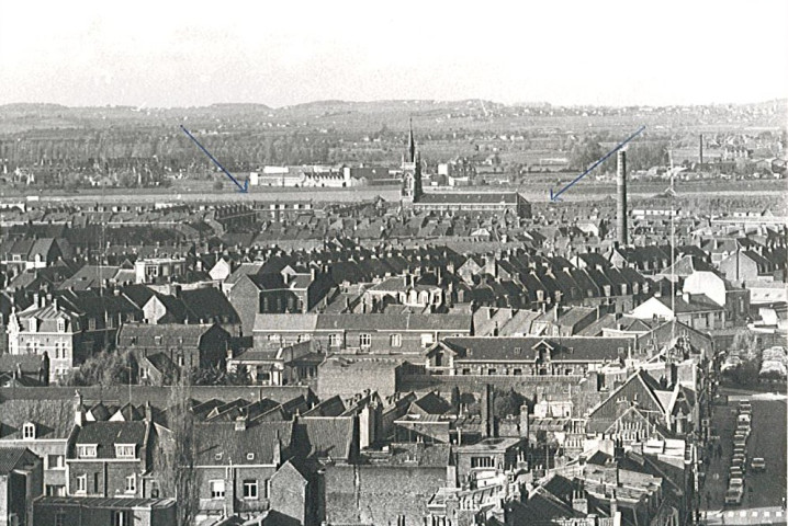 Vue aérienne du quartier Saint-Louis