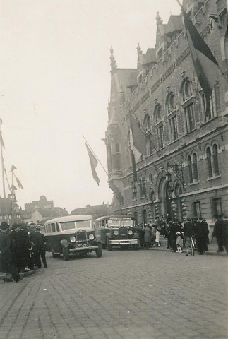 Départ de congés payés de l'hôtel de ville