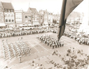 Fanfare de la légion étrangère au défilé folklorique de la fête des Nieulles