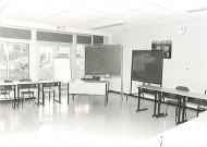 Salle de cours de l'école d'infirmière à la maison de cure