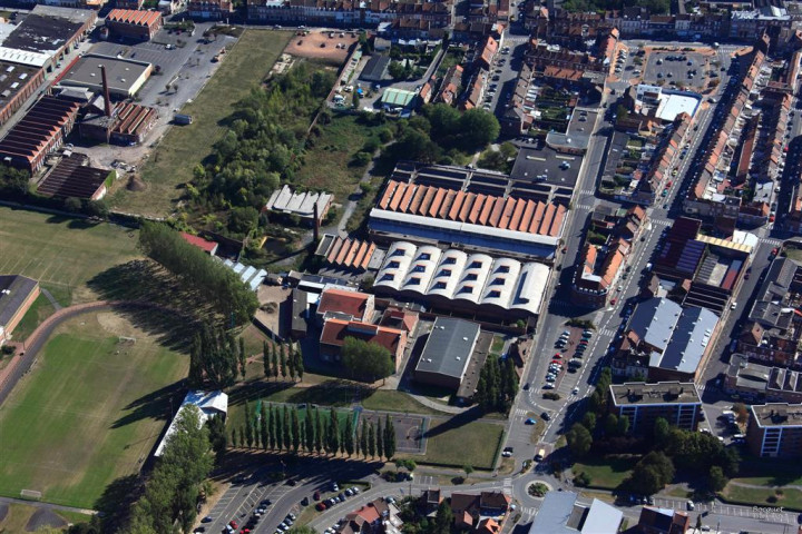 Vue aérienne de l'usine Breuvart