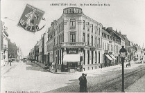 Rue Nationale et rue Marle avec vue sur le café du Nord