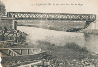 Pont sur la Lys, rue de Nieppe à Erquinghem-Lys