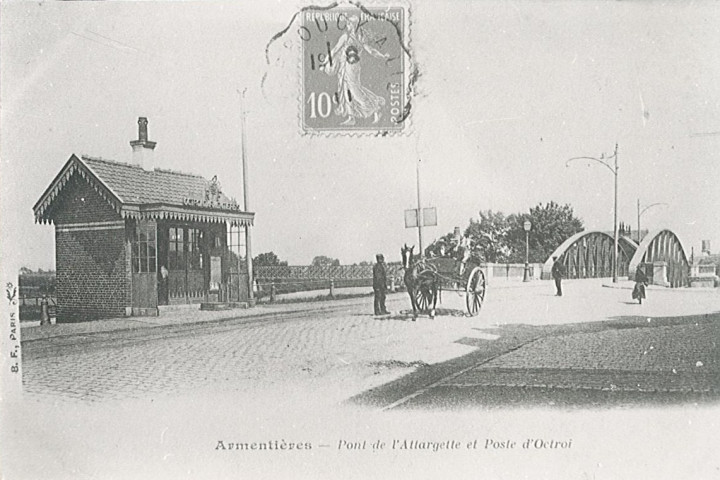 Pont de l'Attargette et poste d'octroi