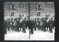 Cérémonie au monument aux morts