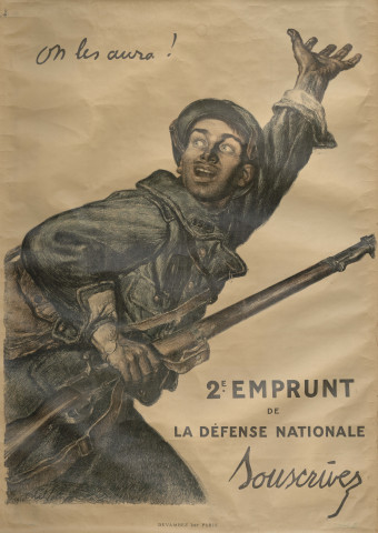 Première guerre mondiale. - Emprunt de défense nationale : affiches.