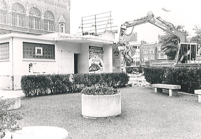 Démolition de la gare routière