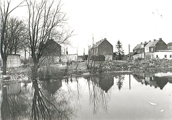 Lys vue du chemin des Prés du Hem au niveau de la rue des Jardiniers à Nieppe