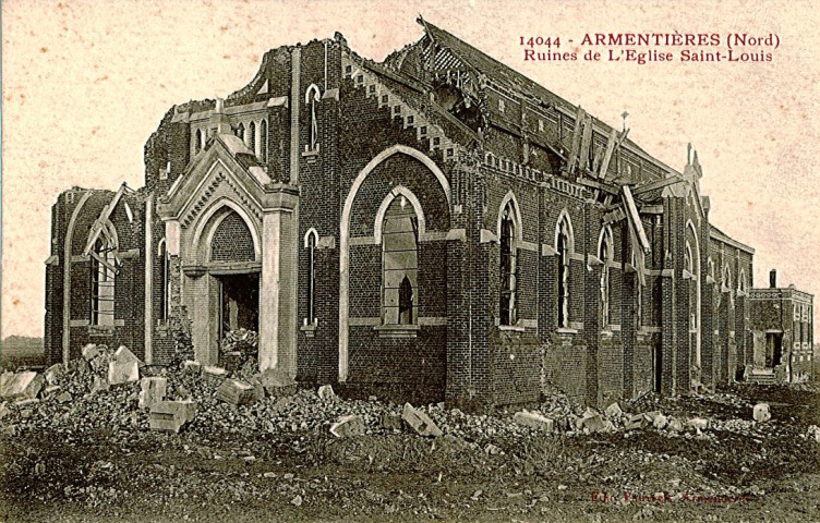 Ruines de l'église Saint-Louis