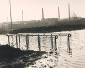 Inondations [à la base des Prés du Hem ou au prés d'Houplines]