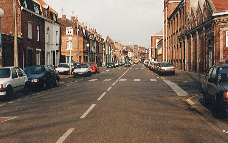 Rue Jules Lebleu vers la rue du Nord