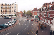 Place Jules Guesde après travaux de réaménagement