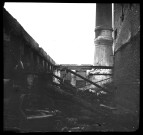 Base de la cheminée de l'usine Dutilleul (devenue Louis Colombier et Cie)