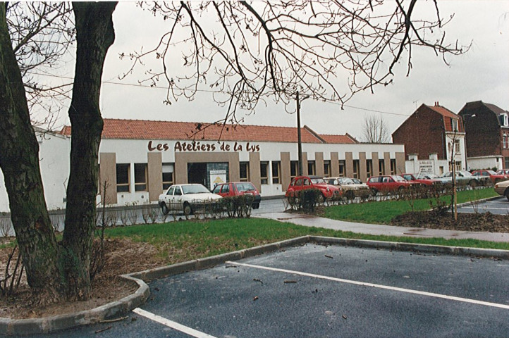 Façade du centre d'aide par le travail (CAT) et de l'atelier protégé Les ateliers de la Lys