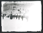 Groupe de gymnastes sur la Grand'Place
