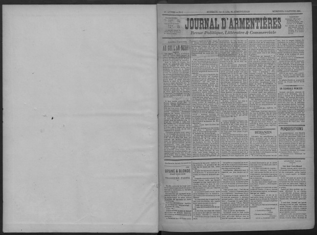 Le Journal d'Armentières.