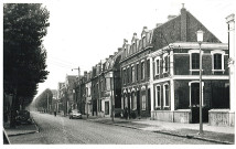 Rue Jules Lebleu à l'angle du lycée Paul Hazard