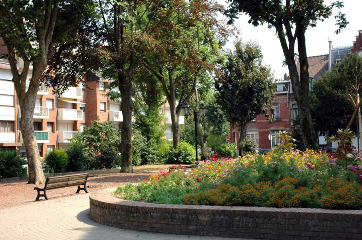 Aménagement floral à l'occasion de « La ville en fleurs »