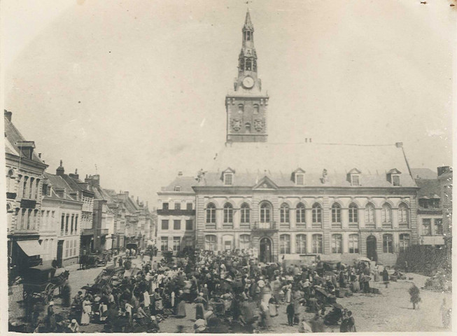 Jour de marché sur la Grand'Place