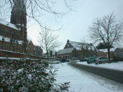 Quai de Beauvais sous la neige