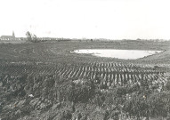 Travaux de terrassement à la base des Prés du Hem