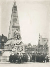 Cérémonie au monument aux morts