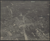 Vue aérienne du centre-ville