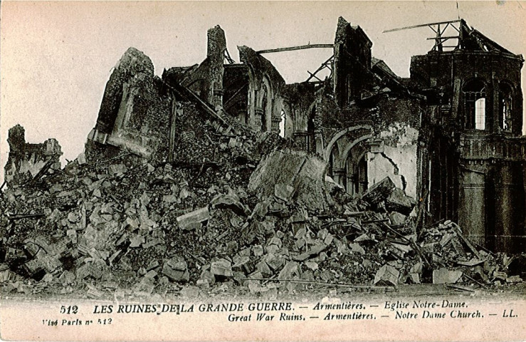 Ruines de l'église Notre-Dame du Sacré-Cœur