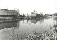 Lys vue du chemin des Prés du Hem entre le pont de Nieppe et l'usine d'incinération