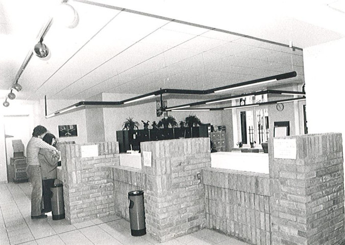 Accueil et service état-civil après transformation du rez-de-chaussée de l'hôtel de ville