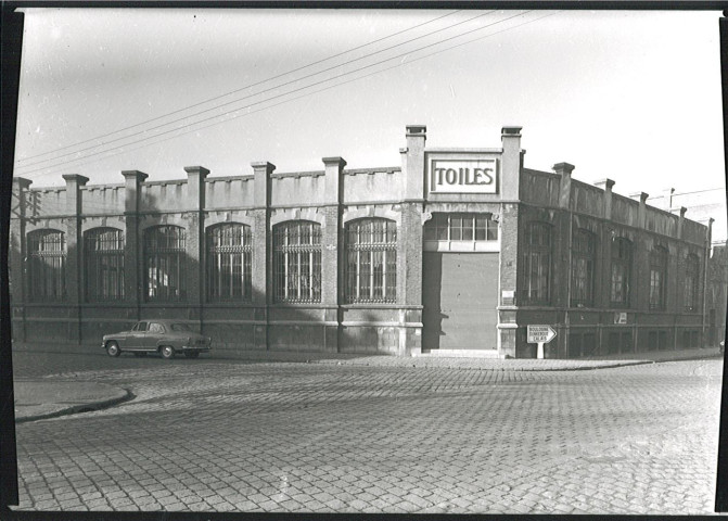 Maison de commerce de la fabrique de toile Deweppe Fils