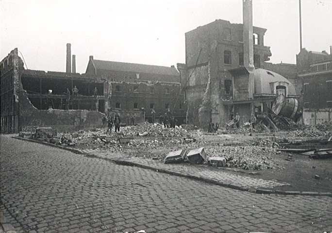 Brasserie Motte-Cordonnier en ruines