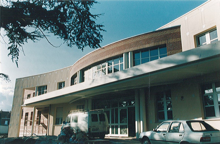 Entrée principale du centre hospitalier d'Armentières (CHA)