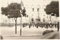 Sociétés musicales sur la place du Général de Gaulle pour la fête des Nieulles