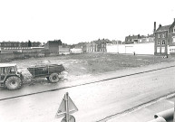 Terrains des établissements Verstraete avant construction d'un lotissement