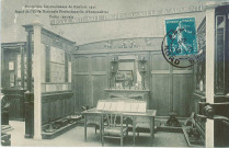 Stand de l'École Nationale Professionnelle d'Armentières à l'exposition internationale de Roubaix
