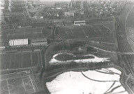 Vue aérienne du complexe sportif Léo Lagrange