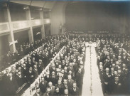 Banquet à la salle des fêtes [à l'occasion de la remise de la légion d'honneur à Florimond Dufour]