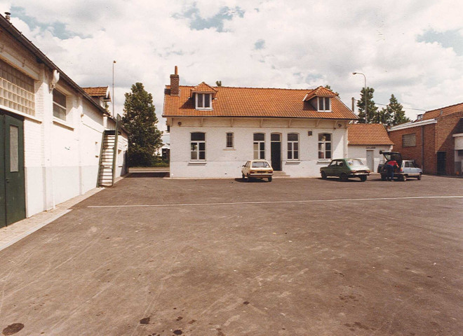 Cour intérieure du foyer de jeunes