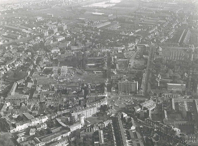 Vue aérienne d'Armentières