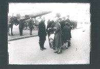 Cérémonie de remise de médaille aux sapeurs-pompiers sur la Grand'Place