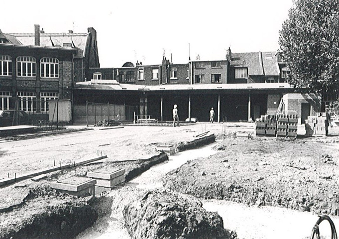 Travaux d'agrandissement de l'école maternelle Gambetta