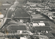 Vue aérienne du complexe sportif Léo Lagrange