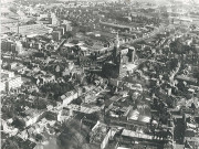 Vue aérienne du centre-ville