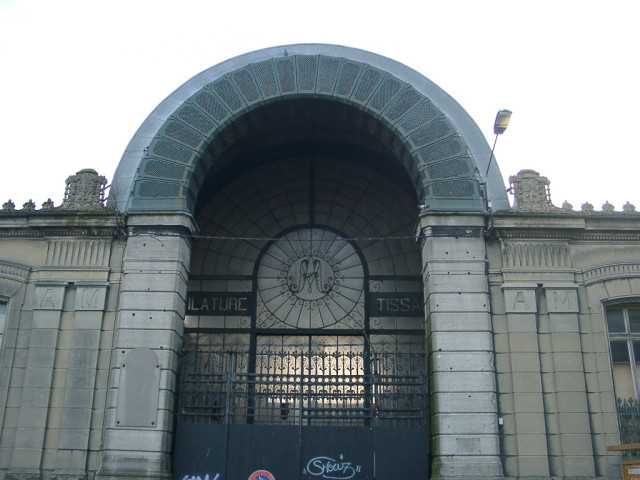 Façade extérieure de la friche Beaudeux