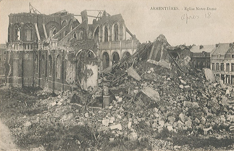 Église Notre-Dame du Sacré-Cœur en ruines