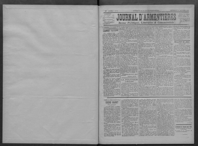Le Journal d'Armentières.